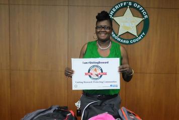 Backpacks Donated To 
Broward Sheriff Office 
(Children of Incarcerated Mothers)
AUG 2015